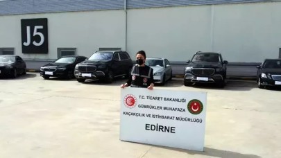 Sahte emeklilik belgeleriyle yurda sokulmak istenen 100 milyon TL’lik lüks araçlara el konuldu
