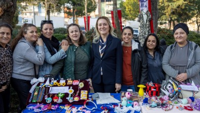 Konak’tan üreten kadınlara destek