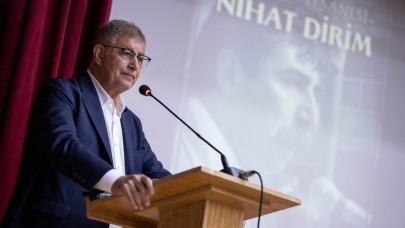 Başkan Tugay: “Ne mutlu ki Nihat Dirim var”