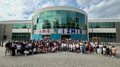 İzmirli çocuklar spor ve eğlence dolu bir gün geçirdi