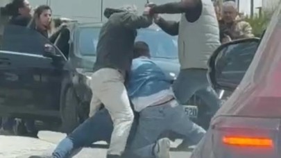 Satırlı maganda tutuklandı