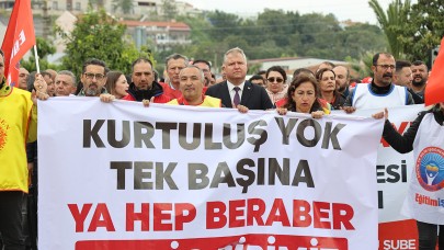 Urla’da işçiye çifte bayram