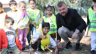 Buca’da çocuklara tohumdan sofraya tarım eğitimi