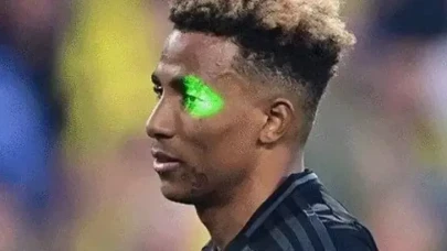 Gedson Fernandes'e lazer tutan taraftar 'spordan men' cezasıyla serbest bırakıldı