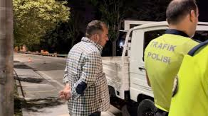 Polisten kaçan sürücü yakalanınca "Burada yatacaktım" dedi