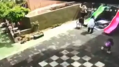 Eyüpsultan'da kreşteki çocuk 2 metre yükseklikten inşaat alanına düştü
