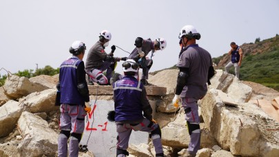 Seferihisar Belediyesi Arama Kurtarma Ekibi AFAD Akreditasyon Sınavı’nı geçti