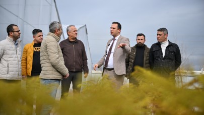 Bornova Belediyesi fidanlığı yeni görünümüyle göz kamaştırıyor