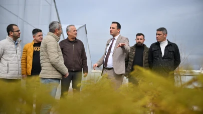 Bornova Belediyesi fidanlığı yeni görünümüyle göz kamaştırıyor