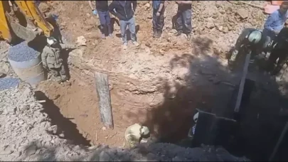 Çekmeköy'de inşaat alanında göçük; 1 işçi hayatını kaybetti