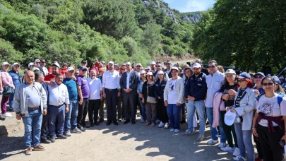Başkan Duman ve Başkan Eşki İklim Günü’nde orman temizliğine katıldı