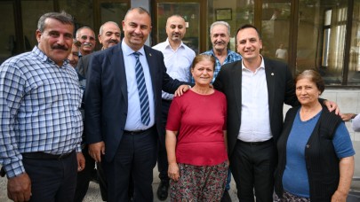 Başkan Eşki ve Milletvekili Arslan sahada