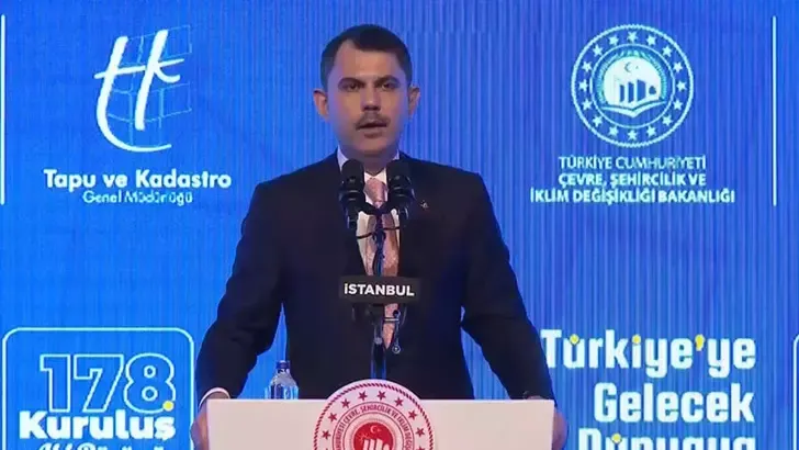 Bakan Kurum: Yıllardır tapu bekleyen vatandaşlarımıza tapularını kazandıracağız