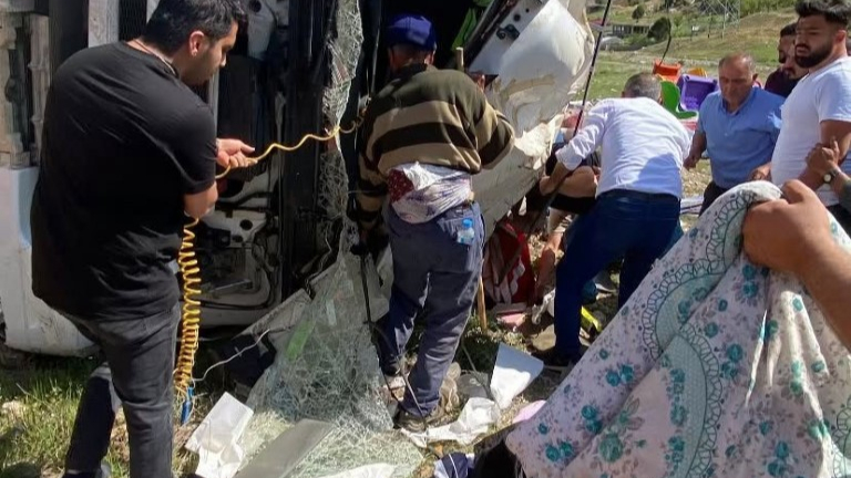 Kahramanmaraş’ta Tır kazası