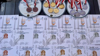 Nene Hatun öğrencilerinden yemek yarışmasında 13 madalya