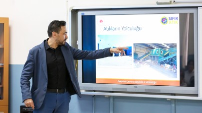 Narlıdere Belediyesi'nden okullarda çevre bilinci eğitimi