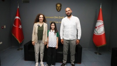 Küçük başkanın hayali gerçek oldu