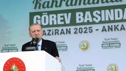 Cumhurbaşkanı Erdoğan: Yangınla mücadelede İHA kullanımında Avrupa'da birinciyiz