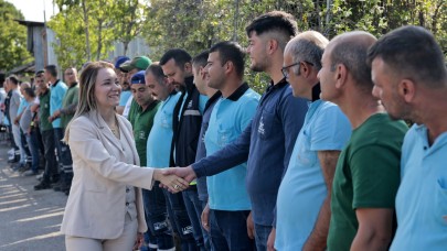 Başkan Mutlu’dan belediye birimlerine bayram ziyareti
