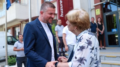 Başkan Görkem Duman’dan huzurevi ziyareti