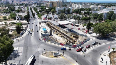 Hastane yolcuları için özel yaya tüneli