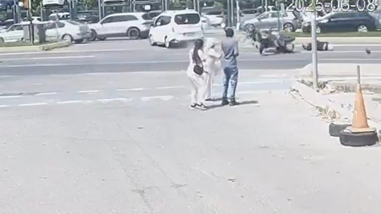 Kartal’da yürekleri ağızlara getiren kaza