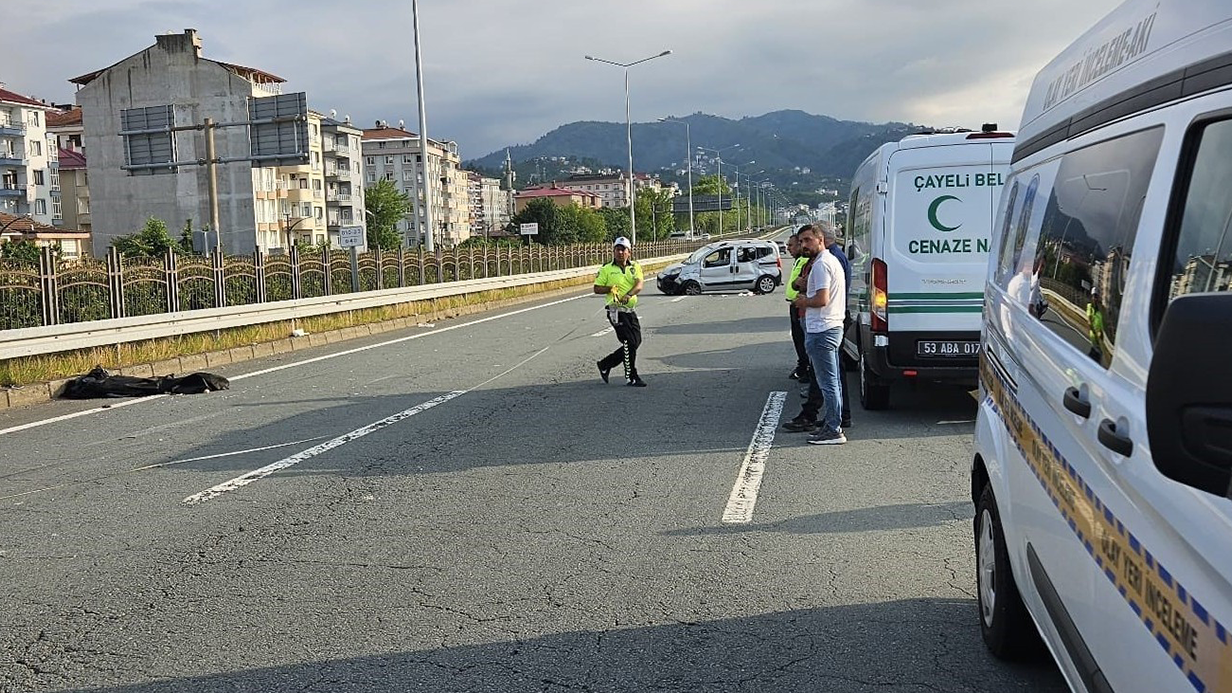Rize’deki kazada kahreden detay