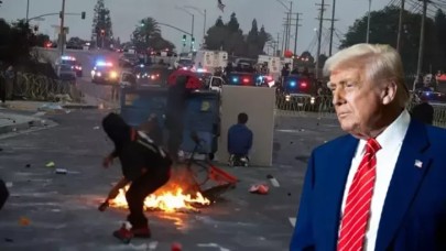 Trump: Göstericiler, Ulusal Muhafızlara tükürürlerse vururuz