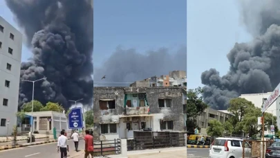 Hindistan'da 242 kişiyi taşıyan yolcu uçağı düştü