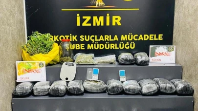 İzmir'de uyuşturucu operasyonu: 1 tutuklama