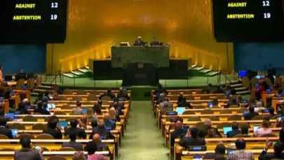 BM Genel Kurulu'nda, 'Gazze'de acil ateşkes' tasarısı kabul edildi