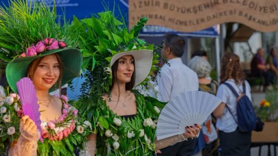 1. İzmir Balkon ve Bahçe Bitkileri Festivali başladı