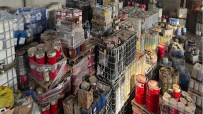 İzmir'de 613 ton kaçak akaryakıt ele geçirildi