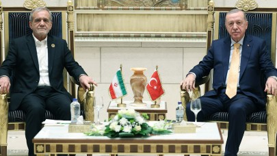 Cumhurbaşkanı Erdoğan, İran Cumhurbaşkanı Pezeşkiyan ile görüştü