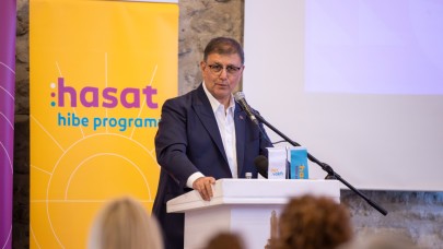 Başkan Tugay Hasat Hibe Programı'nda konuştu