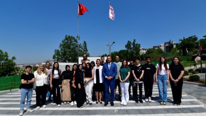 Ömer Eşki öğrencilere Kıbrıs’ı anlattı