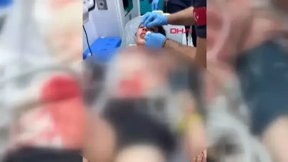 Tatil dönüş planı tartışmasında nişanlısını plajda motosiklet kaskıyla dövdü