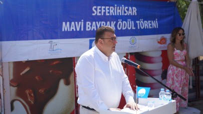 Seferihisar’da “Mavi Bayraklı” plaj sezonu açıldı
