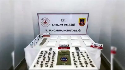 'Narkokapan-Antalya' operasyonu; 104 torbacı tutuklandı