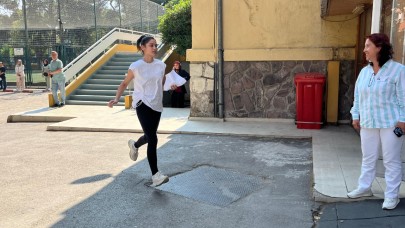 Sınava yine son anda yetiştiler