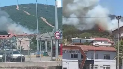 Kocaeli'de makilik yangını