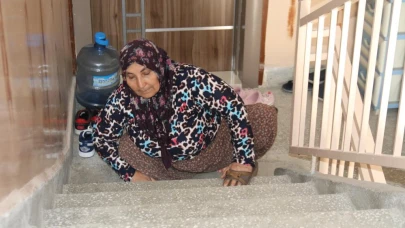 63 yıldır sürünen Hatice teyzenin yürek yakan dramı