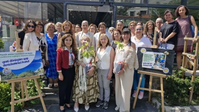 Bornova’da iklim krizine sanatla ve bilimle dikkat çekildi