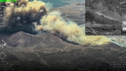 İzmir'de yangınla mücadele sürüyor