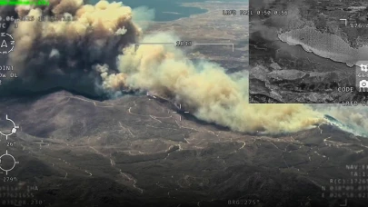 İzmir'de yangınla mücadele sürüyor