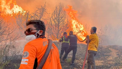 BUCAKUT yangınlarla mücadelede etkin rol alıyor