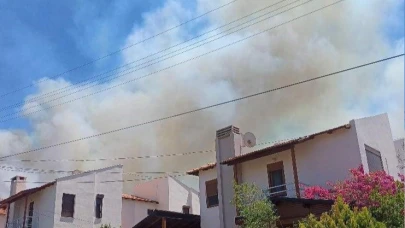 Yangınlar Çeşme'ye sıçradı