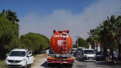 İzmir İtfaiyesi Çeşme Ildır için teyakkuza geçti
