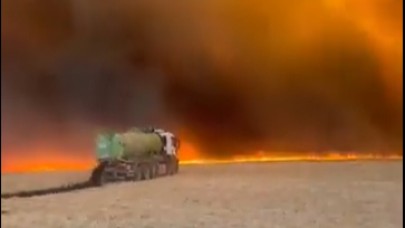 Biyogaz Tesisi'nin müdahalesi büyük faciayı önledi