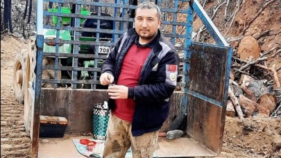 Ödemiş yangınında orman işçisi hayatını kaybetti